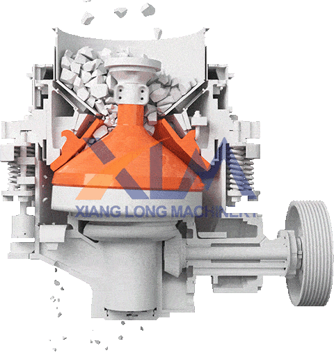 Spring Cone Crusher Working Principle