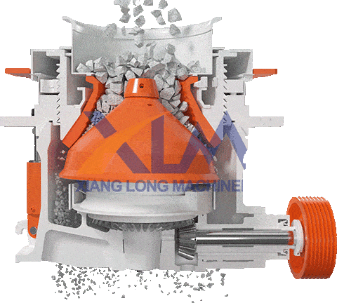 Multi-Cylinder Hydraulic Cone Crusher Working Principle